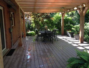 wood in the landscape by terrascape landscape construction